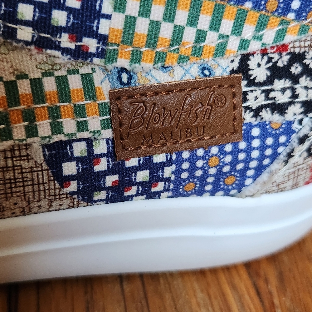 Blowfish Patchwork Play Slip-On Sneakers - Picture 6 of 12
